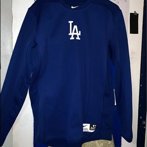 MLB Dodgers Nike Pro Thermal Dri Fit Fleece LA